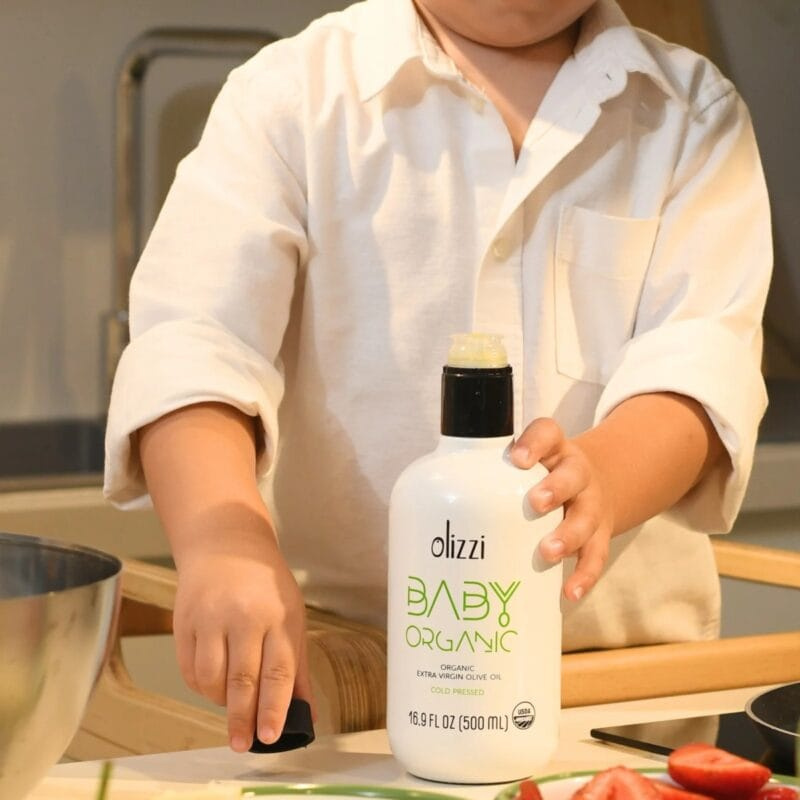 Olizzi: Baby Organic Extra Virgin Olive Oil from Türkiye (500 ml)