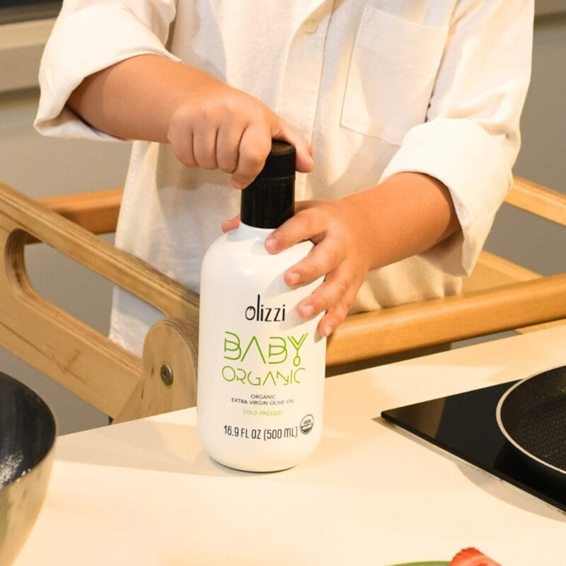 Olizzi: Baby Organic Extra Virgin Olive Oil from Türkiye (500 ml)