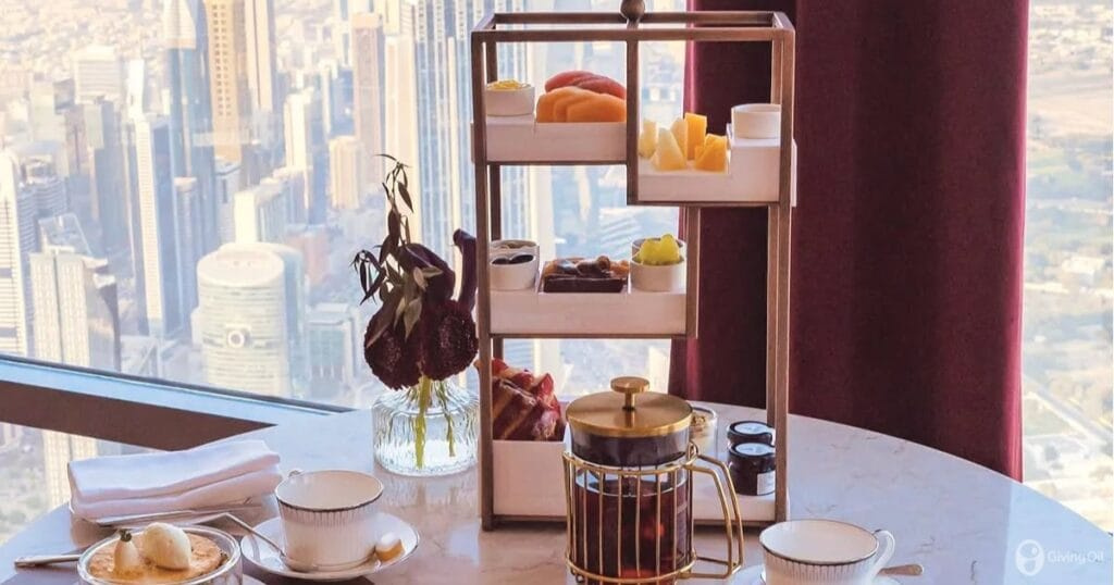 Nice Breakfast in Dubai: Outside and at Home