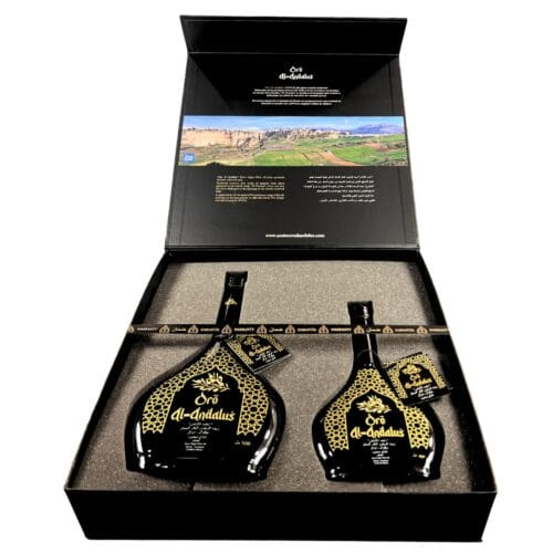 Oro Al-Andalus: Gift Set Picual Extra Virgin Olive Oil from Spain (500 ml & 250 ml)