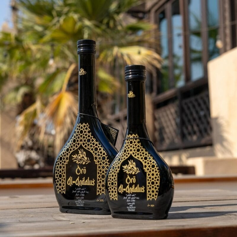 Oro Al-Andalus: Gift Set Picual Extra Virgin Olive Oil from Spain (500 ml & 250 ml)