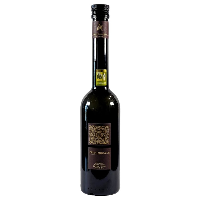 ATLAS OLIVE OILS: Desert Miracle - Organic Extra Virgin Olive Oil from Morocco (500 ml)