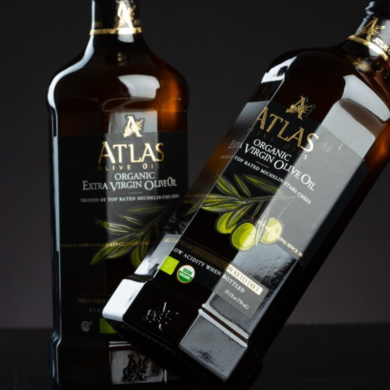 ATLAS - Organic Extra Virgin Olive Oil from Morocco (750 ml)