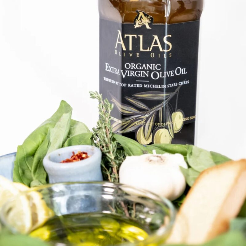 ATLAS - Organic Extra Virgin Olive Oil from Morocco (750 ml)
