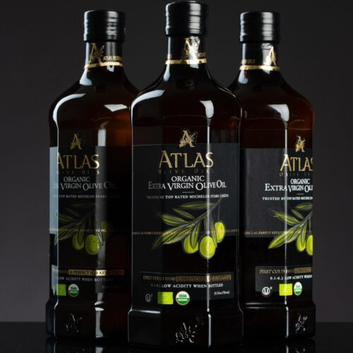 ATLAS - Organic Extra Virgin Olive Oil from Morocco (750 ml)