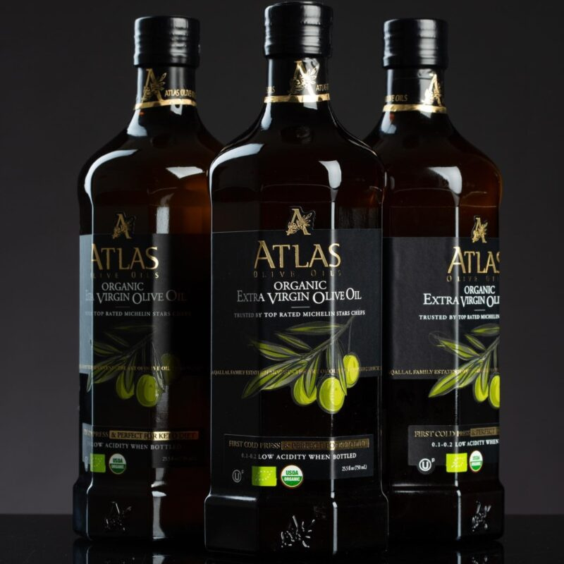 ATLAS - Organic Extra Virgin Olive Oil from Morocco (750 ml)