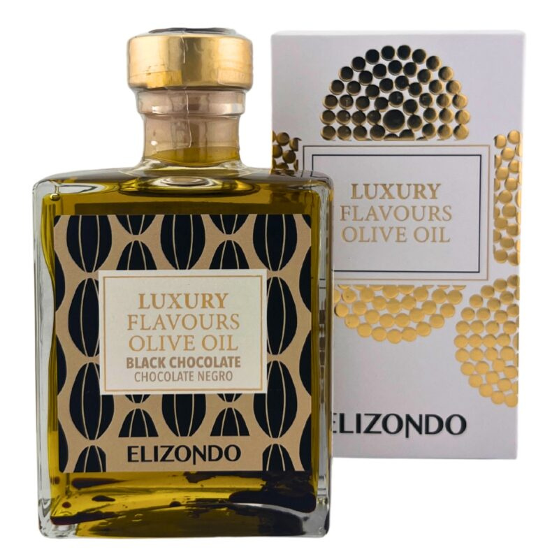 Elizondo: Black Chocolate Flavored Olive Oil from Spain (200 ml)
