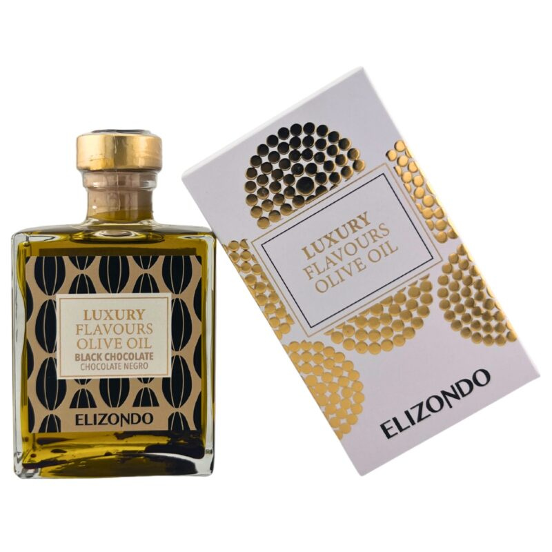 Elizondo: Black Chocolate Flavored Olive Oil from Spain (200 ml)