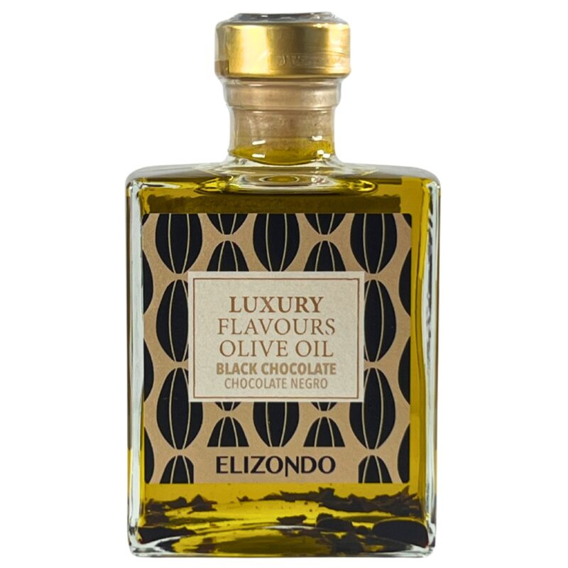 Elizondo: Black Chocolate Flavored Olive Oil from Spain (200 ml)