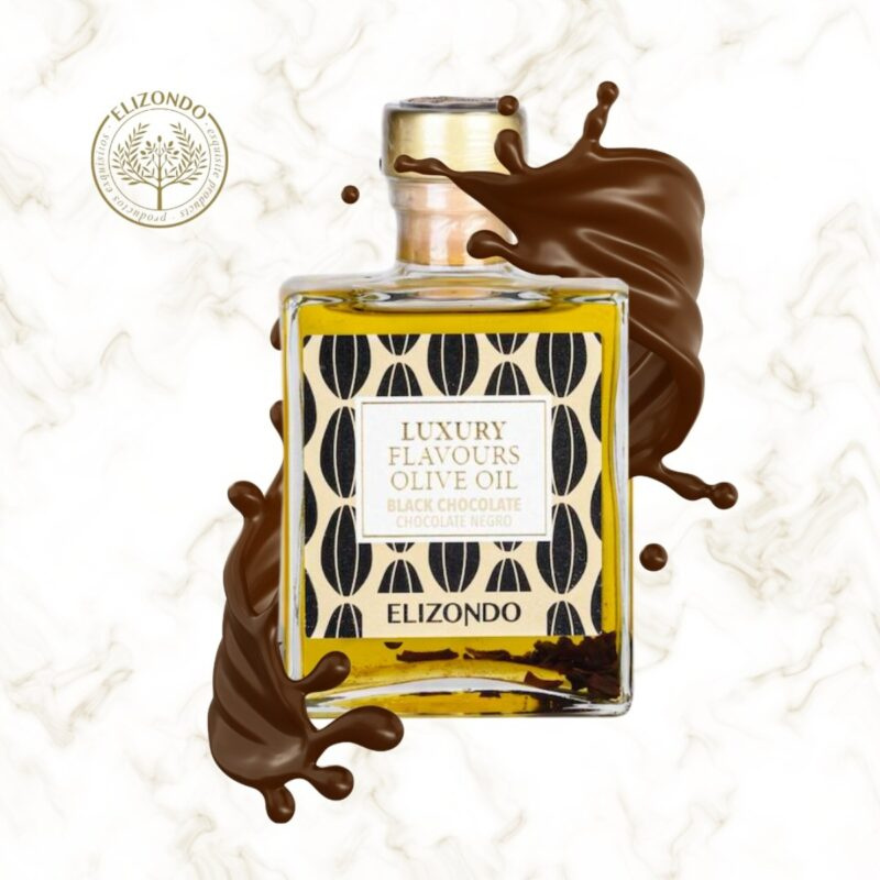 Elizondo: Black Chocolate Flavored Olive Oil from Spain (200 ml)