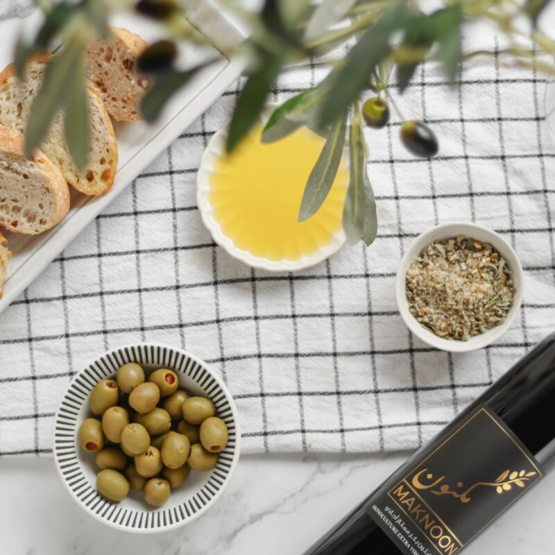 MAKNOON: The Levant Collection – 3 Extra Virgin Olive Oils from Lebanon, Palestine & Syria (500 ml each)