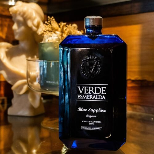Verde Esmeralda: Blue Sapphire - Organic Extra Virgin Olive Oil from Spain (500 ml)