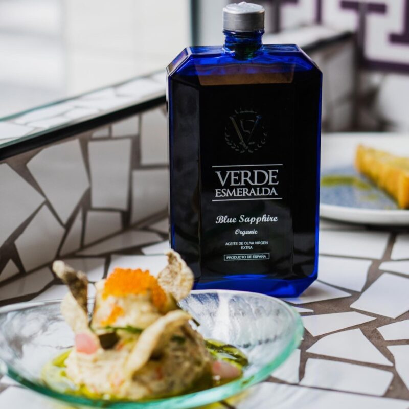 Verde Esmeralda: Blue Sapphire - Organic Extra Virgin Olive Oil from Spain (500 ml)