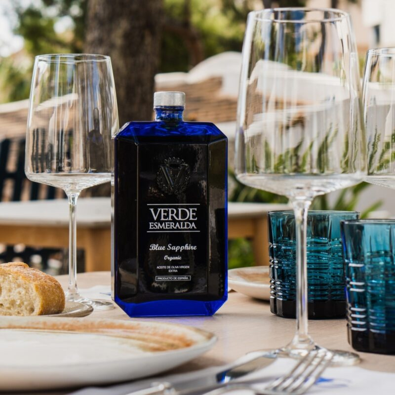 Verde Esmeralda: Blue Sapphire - Organic Extra Virgin Olive Oil from Spain (500 ml)