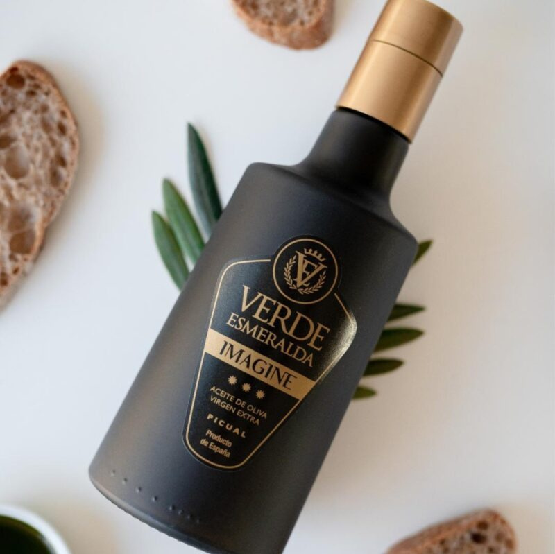 Verde Esmeralda: Imagine - Picual Extra Virgin Olive Oil from Spain (500 ml)