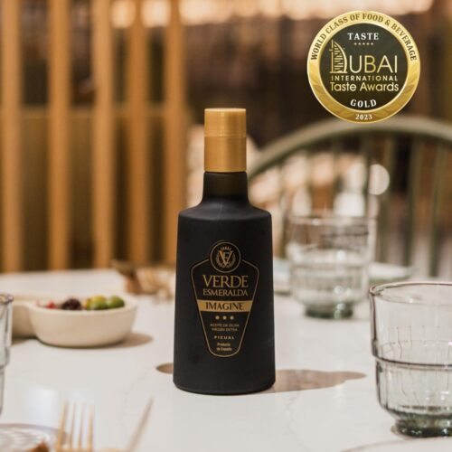Verde Esmeralda: Imagine - Picual Extra Virgin Olive Oil from Spain (500 ml)