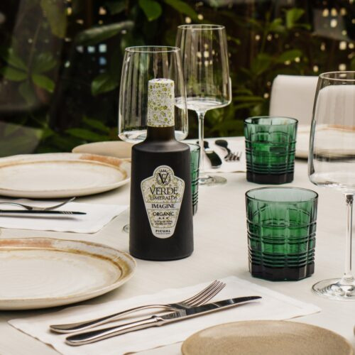 Verde Esmeralda: Imagine - Picual Organic Extra Virgin Olive Oil from Spain (500 ml)