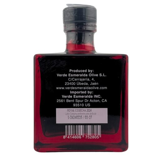 Verde Esmeralda - Red Baby: Extra Virgin Olive Oil from Spain (100 ml)