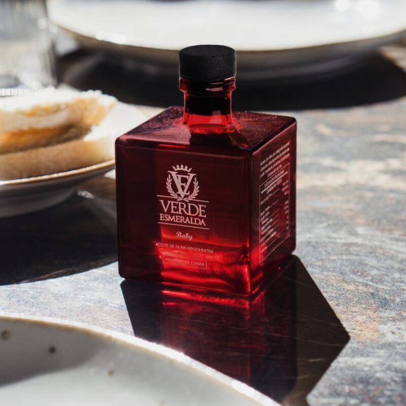 Verde Esmeralda - Red Baby: Extra Virgin Olive Oil from Spain (100 ml)