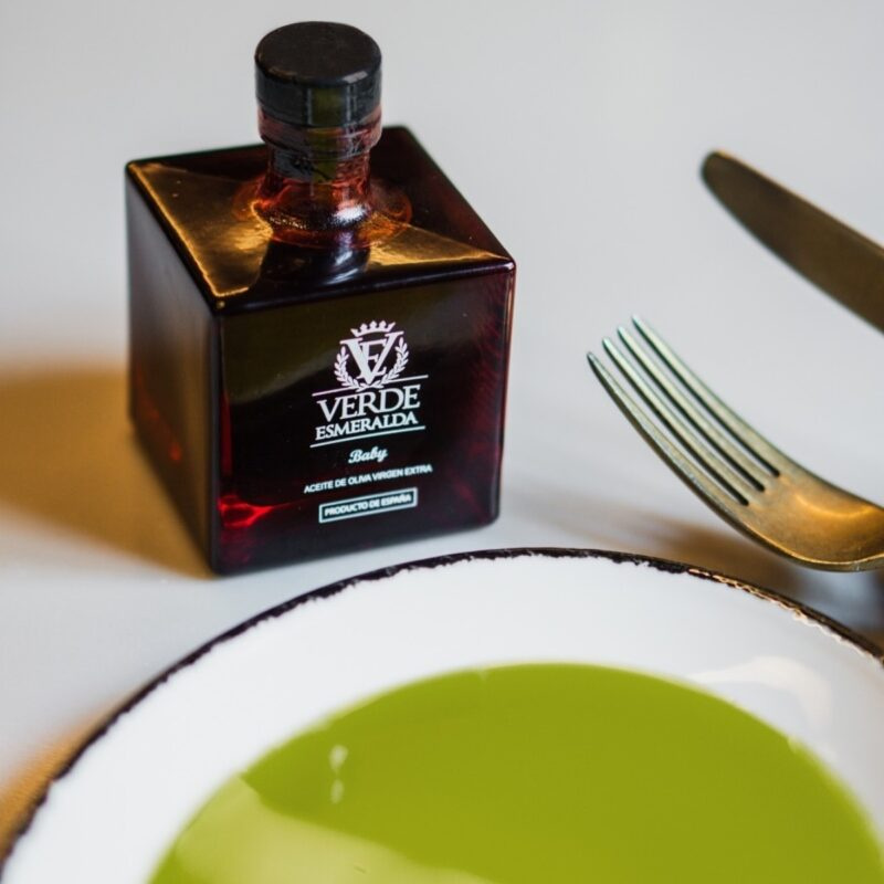 Verde Esmeralda - Red Baby: Extra Virgin Olive Oil from Spain (100 ml)