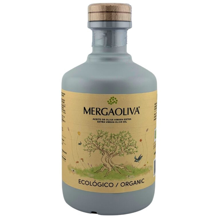 MERGAOLIVA: Organic Picual Extra Virgin Olive Oil from Spain (700 ml)