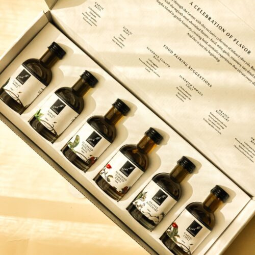 Maknoon: Gift Set of Infused Olive Oils from the Levant