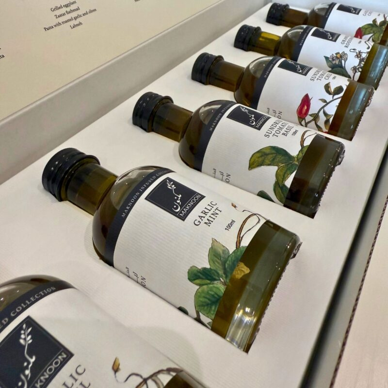 Maknoon: Gift Set of Infused Olive Oils from the Levant
