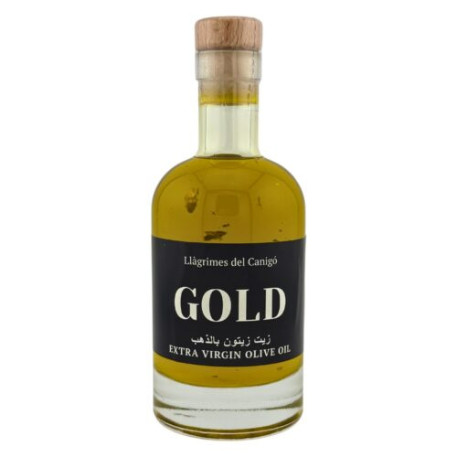 Llàgrimes del Canigó – EVOO with 24k Edible Gold (100 ml)