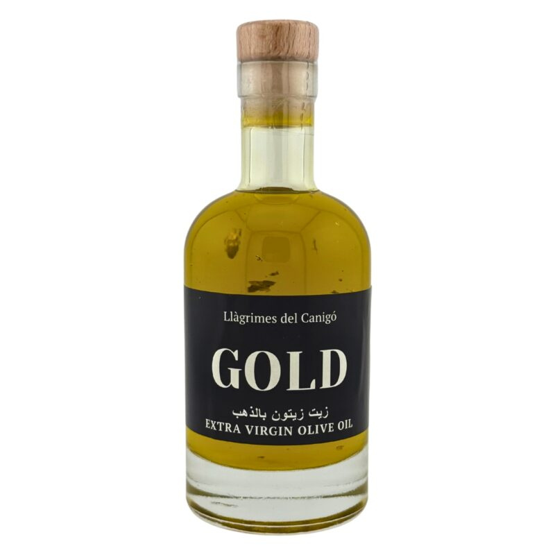 Llàgrimes del Canigó – EVOO with 24k Edible Gold (100 ml)