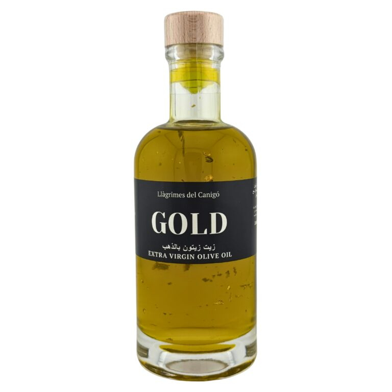 Llàgrimes del Canigó – EVOO with 24k Edible Gold (250 ml)