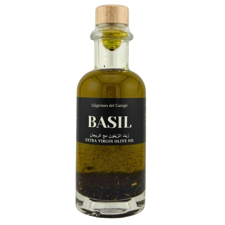 Llàgrimes del Canigó – Infused EVOO Basil (250 ml)