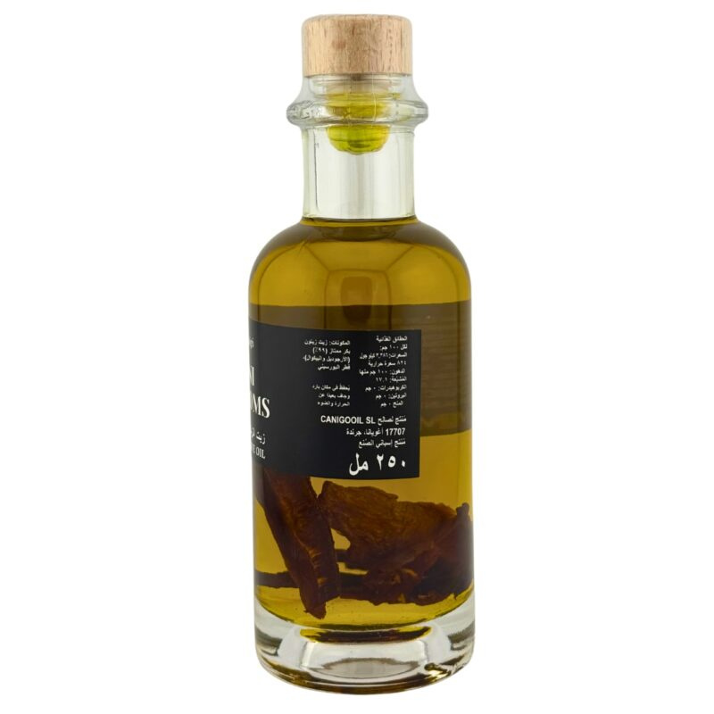 Llàgrimes del Canigó: Infused EVOO Porcini Mushrooms (250 ml)