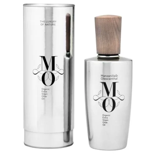 MO Manzanilla & Oleocanthal: Organic Premium with Luxury Box (500 ml)