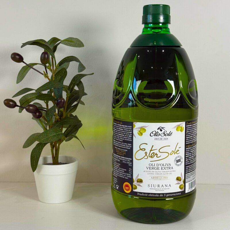 Olis Solé: Ester Solé – Arbequina (PDO Siurana) – (2 Liters)